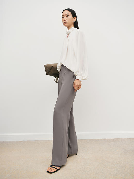 高级修容笔 醋酸修身直筒裤FB4970244 商品图10