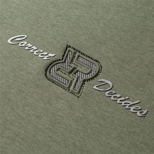 【桑蚕丝混纺】罗蒙春秋男装卫衣激光雕花卫衣男士休闲百搭卫衣圆领长袖T恤上衣男 商品图10