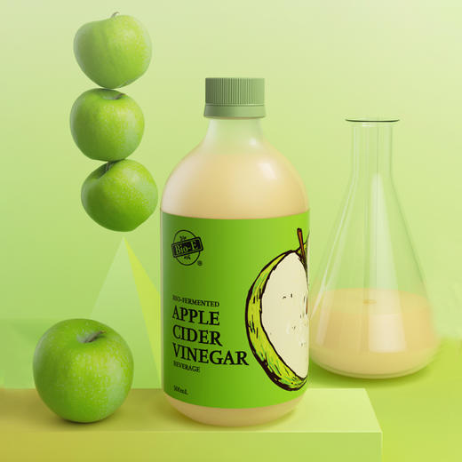 【为思礼】澳洲Bio-E苹果醋饮 500ml/瓶 2瓶装/5瓶装【有效期至24年11月左右】 商品图0