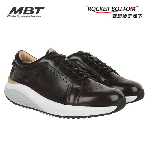 MBT足健康鞋女厚底休闲通勤鞋 纠正走路姿势 缓震 耐磨牛皮FLOREN 商品图10