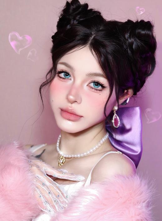 CherryBee 美瞳月抛 绿菩提 直径14.2mm着色13.3mm 商品图6