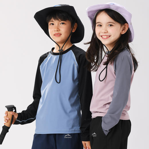 大牌同款，单件59元！速干吸汗！舒适透气！运动孩子必备！运动童装，VONBONKIDS运动速干长袖/运动跑步裤  春游户外，跑步运动【春装】 商品图1