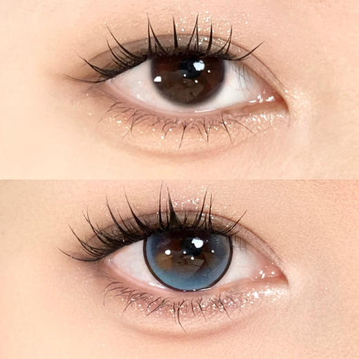 Loveiikira 蓝调布鲁斯 半年抛 两片 14.2mm 参考着色 13.5mm 基弧 8.6 含水 38% 新锐国货 商品图2