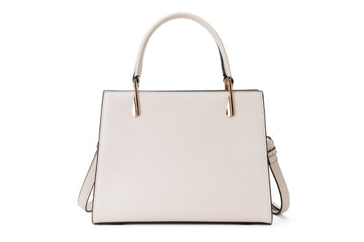 皮尔卡丹白色优雅高级感牛皮女包手提斜挎包 商品图5