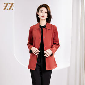 佐尔美春季新品上新 双面穿经典时尚风衣外套女E23FD11