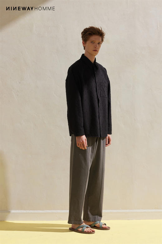 102051个性破洞长袖衬衣 商品图6