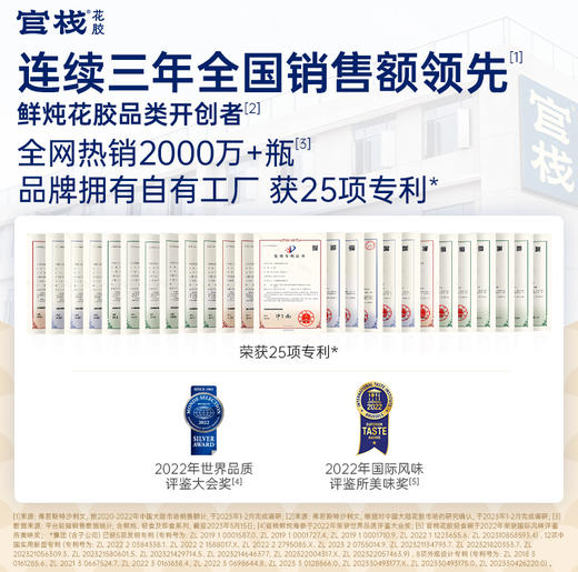 【私信门店顾问享专属折扣】官栈·小嫩胶6瓶 |  植物奶即食花胶礼盒款 补充女性胶原蛋白 商品图4