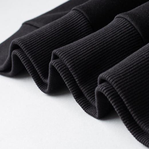 【桑蚕丝混纺 多色】罗蒙春秋男装字母印花卫衣男士撞色拼接卫衣休闲百搭圆领长袖T恤男 商品图6