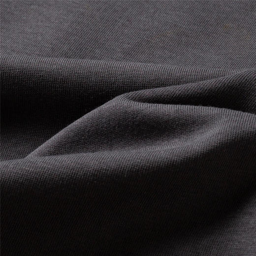 【桑蚕丝混纺】罗蒙春秋男装绣花胸标卫衣男士舒适休闲百搭卫衣圆领长袖T恤上衣男 商品图6