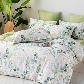 多喜爱 全棉新疆棉清新花卉四件套 绿嘢/柠熙/春日狂想曲hlcs