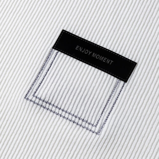 14LP3755214LP37552【竖坑条纹 多色任选】罗蒙春秋男士绣花胸标卫衣男时尚休闲百搭卫衣圆领长袖T恤上衣男 商品图9