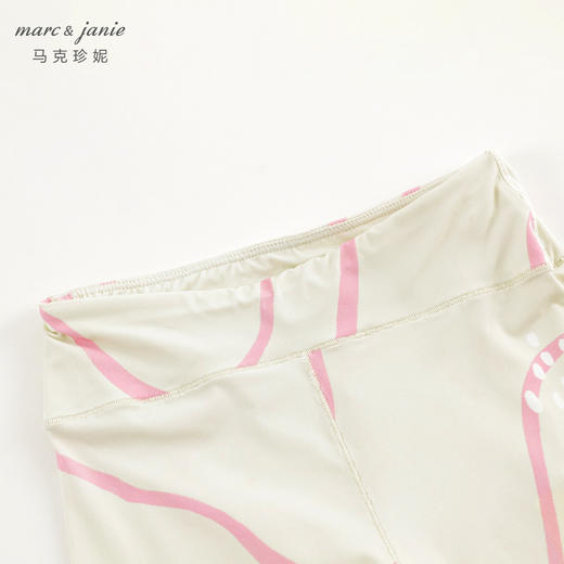 马克珍妮女童弹力运动打底瑜伽裤儿童裤子2024年春装新款240291 商品图4
