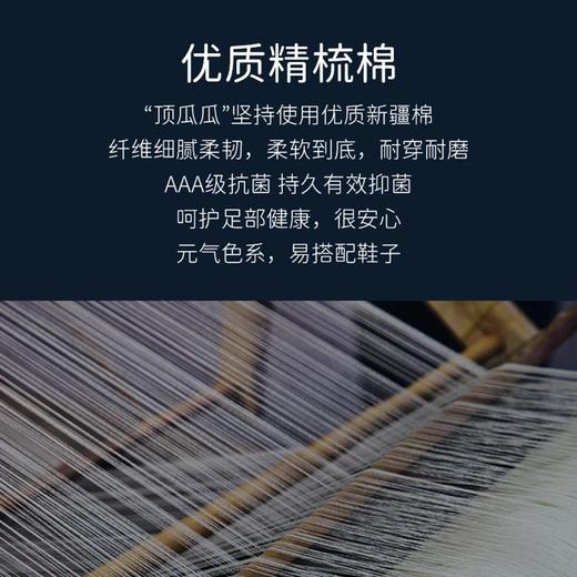 3部顶瓜瓜多色提花男士短袜5双装AP42121-5 商品图1