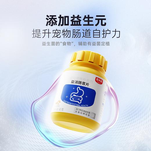 【第二件“半价”】Ramical雷米高益消肠胃片布拉迪益生菌猫猫狗狗营养专用肠胃益生菌60g 商品图3