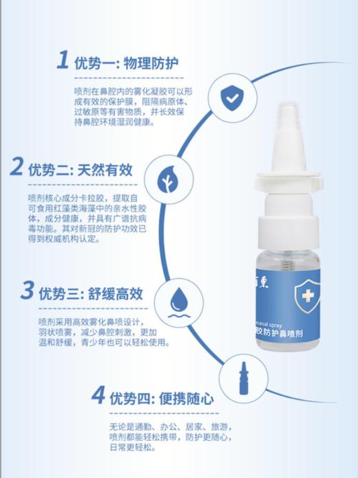 严选 | 阿东凝胶防护鼻喷剂10ml 舒缓高效 便携随心 商品图4