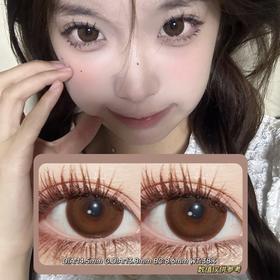 Laseecon年抛·么么茶·14.5mm(着色参考13.8mm) 0-800度(无525/575) 韩产进口 含mpc硅💧水凝胶+玻尿酸·(建议佩戴6-8个月左右更换)