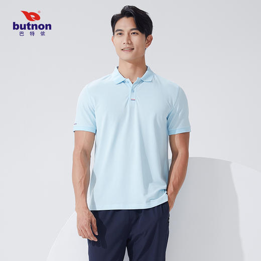 巴特侬2024新品运动T恤翻领男4107 商品图6