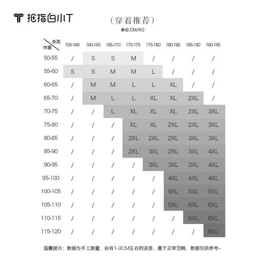 拇指白小T聚乳酸圆领短袖T恤男-女无限系列 商品图5
