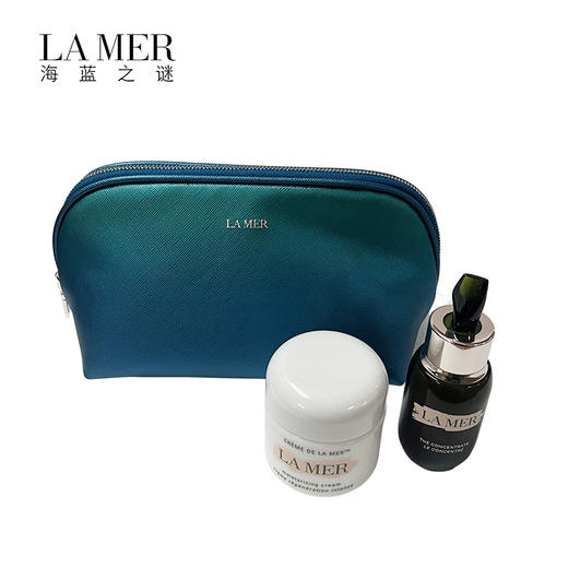 【跨境】LAMER海蓝之谜浓缩修护套盒（面霜60ml+浓缩精华30ml）赠化妆包（效期至2026年6月
） 商品图4