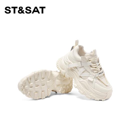 星期六潮酷撞色厚底老爹鞋SSC1112713 商品图14