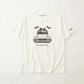 White Mountaineering 白山 DELOREAN TEE 回到未来主题天竺棉T恤