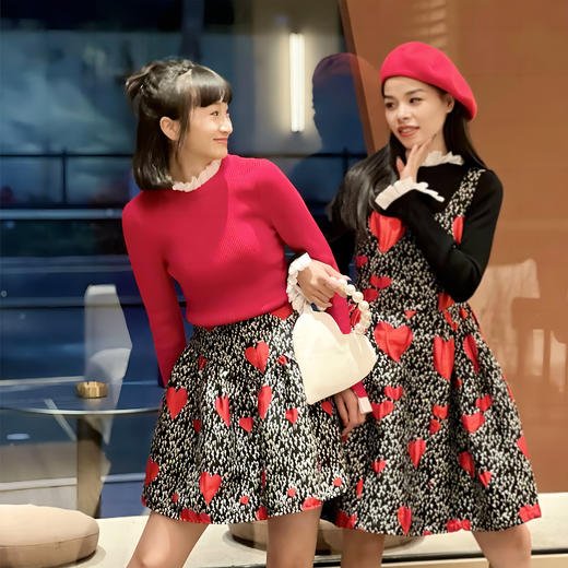 胭脂色半裙HJ1B10 商品图2