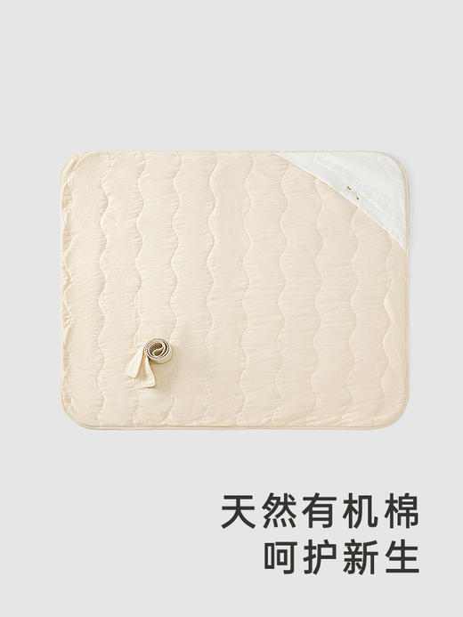 英氏婴儿包被新生儿婴幼儿春夏抑菌大豆纯棉抱被包单YEBAJ1Q006A 商品图4