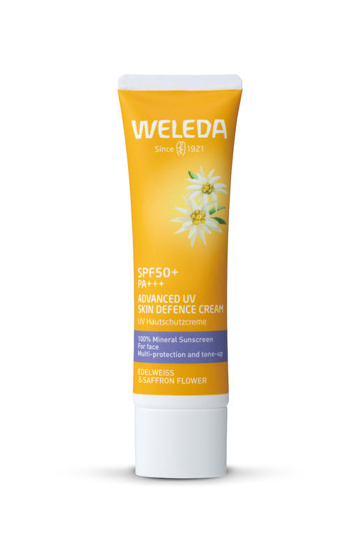 WELEDA维蕾德雪绒花儿童成人防晒乳 高级紫外线防护隔离霜 商品图2