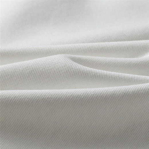 【桑蚕丝混纺】罗蒙春秋男装凹凸工艺圆领纯色卫衣男舒适休闲百搭卫衣长袖上衣男T恤 商品图8