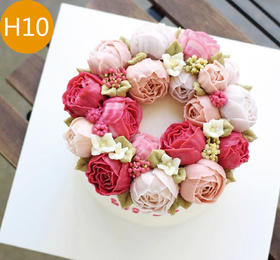 H10-韩式裱花蛋糕（请提前2天预订）
