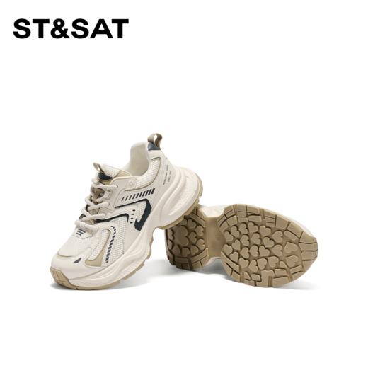 星期六潮酷银色厚底老爹鞋SSC1112715 商品图13