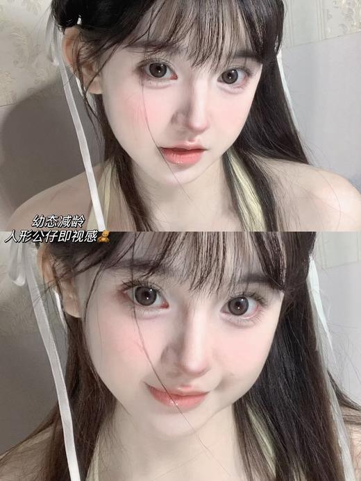 CherryBee 美瞳月抛 水孖孖灰 直径14.5mm着色14.0mm 商品图3