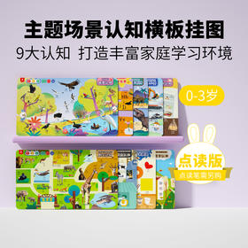 【支持点读】火火兔·宝宝情景游戏认知挂图（9张一套）