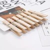 原木夹子多尺寸 1个 晾衣夹袜子幼儿园照片固定厨房老式大号传菜木头迷你DIY小号木质 商品缩略图2