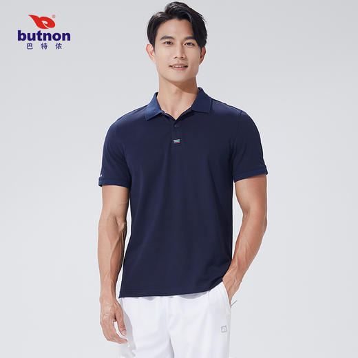 巴特侬2024新品运动T恤翻领男4107 商品图3