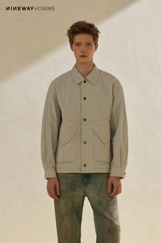 108027格纹夹克 商品图3