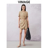 VIMAGE纬漫纪夏季新款时尚显瘦小众设计纯色短外套V2103723 商品缩略图1