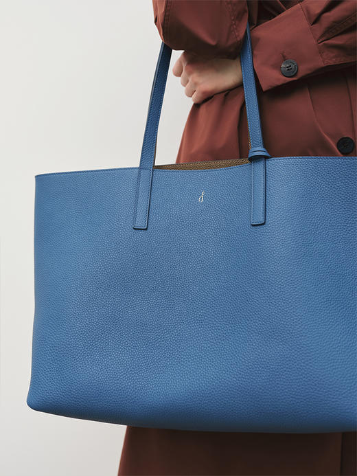 一包两用头层摔纹牛皮耐用双色托特包AB6465243 商品图1