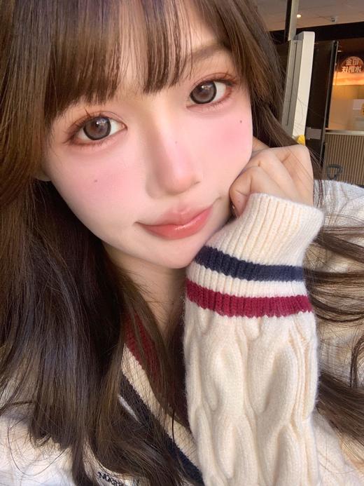 CherryBee 美瞳月抛 水孖孖灰 直径14.5mm着色14.0mm 商品图9