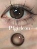pfgirlcon 半年抛 黑糖布丁/焦糖布丁 黑/棕 14.5mm 大直径 两片装 商品缩略图6