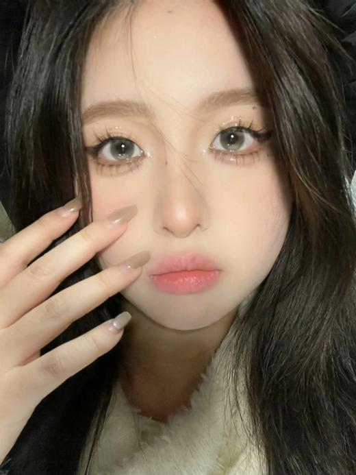 pfgirlcon 半年抛 玉龙茶/岩兰草 棕/绿 14.2mm 两片装 商品图3