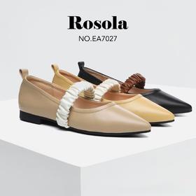 【清仓】澳洲EVERAU平底抽皱单鞋EA7027