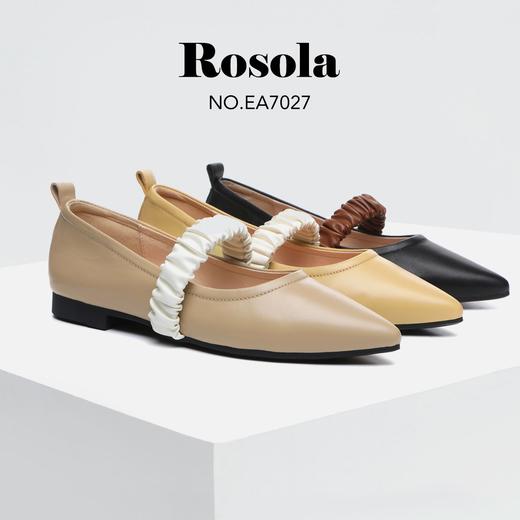 【清仓】澳洲EVERAU平底抽皱单鞋EA7027 商品图0