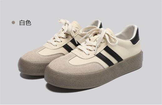 🌿福利款【森马2024春款低帮系带德训鞋板鞋SFYM233655】✅1、非常经典的德训鞋款式，❤️日常大部分衣服都能驾驭，很百搭的鞋款，🌻 商品图2