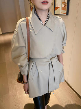 气质英伦风衣推荐