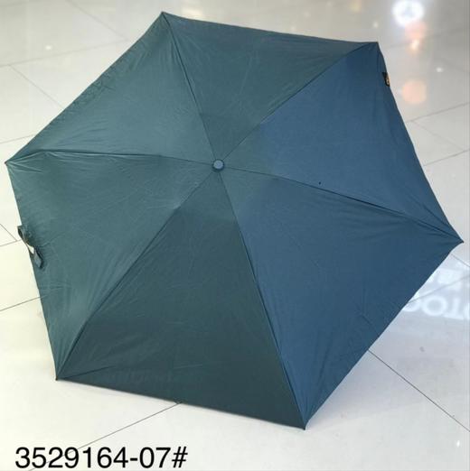 优品堂【皎洁】五折特制手柄纯色黑胶防紫外线伞 商品图9