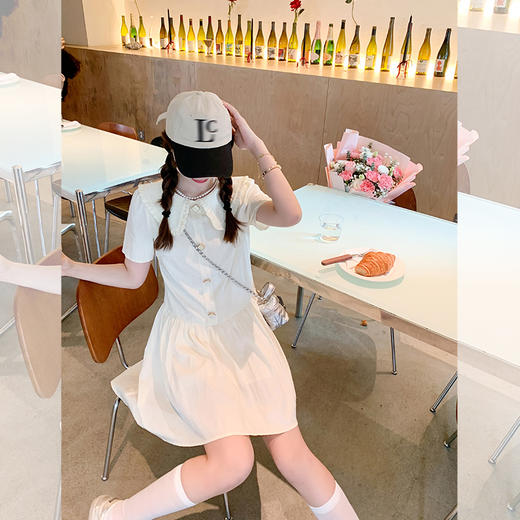 【169元任选2件】最后一波现货！【奶油杏仁露】娃娃领连衣裙 商品图1