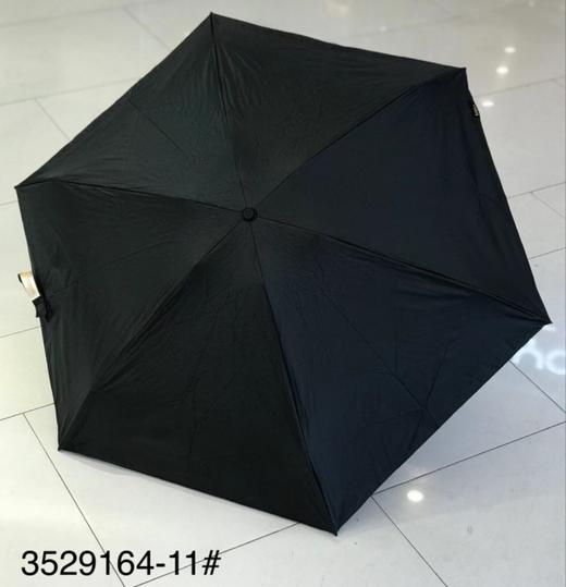 优品堂【皎洁】五折特制手柄纯色黑胶防紫外线伞 商品图14