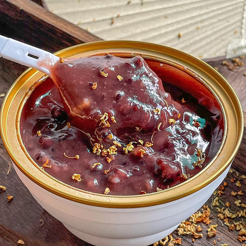 【5年新会陈皮】潮汕陈皮豆沙粥 牛奶燕麦粥 258g/碗