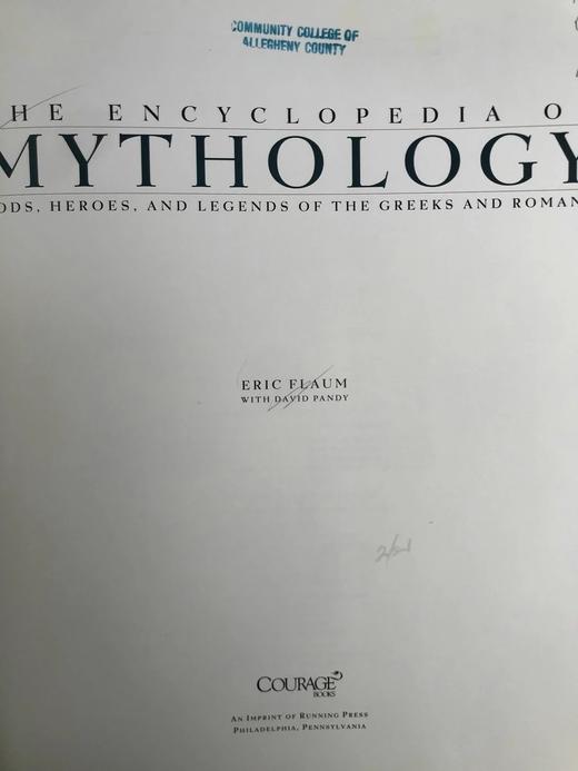 神话百科全书 百余幅彩色插图 精装大16开 商品图3